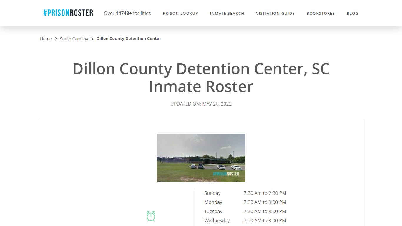 Dillon County Detention Center, SC Inmate Roster - Prisonroster